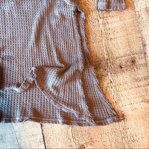 🌟🌟SOLD🌟🌟Free People Sunset Thermal Natural - Picture 8 of 8